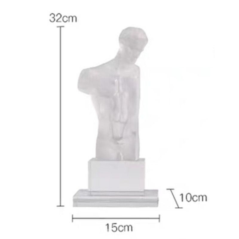 Statue Homme de Verre
