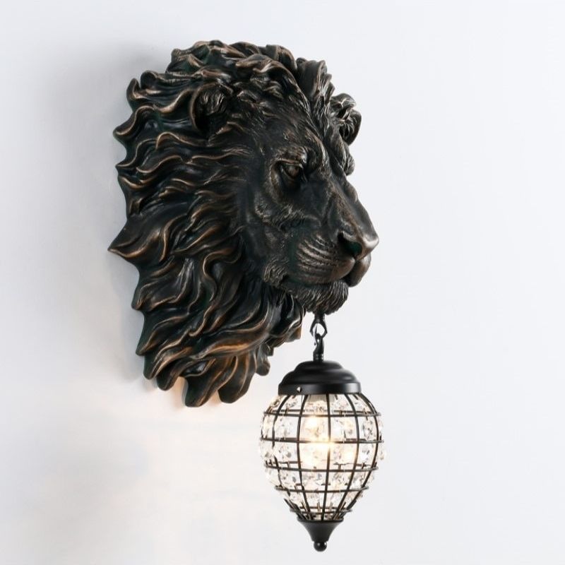 Statue Lion - Décoration Murale Premium