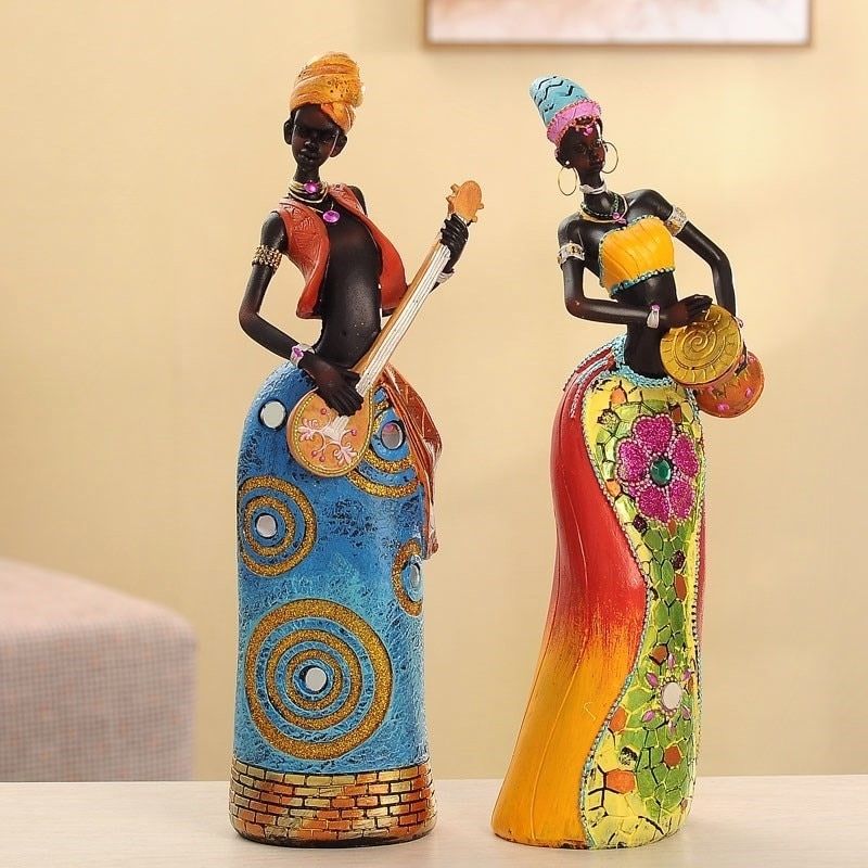Tam Tam Africa – Statue de Femme Africaine