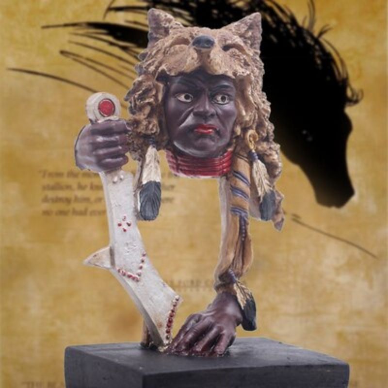 Statue Guerrier Indien — Édition Signature