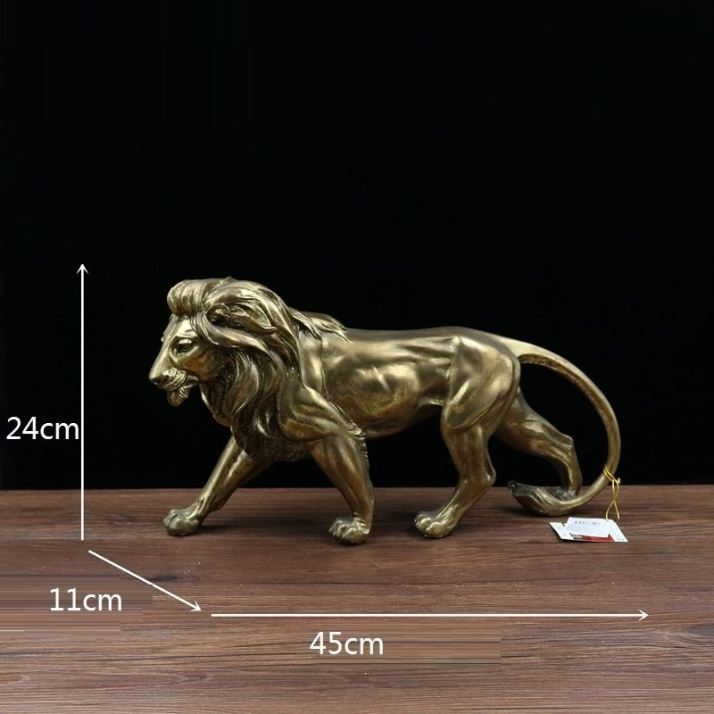 Statue Lion Décoration Premium