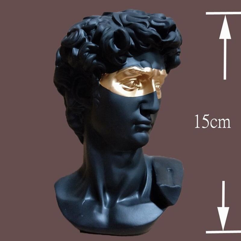 Statue Grecque Premium – Décoration Noire