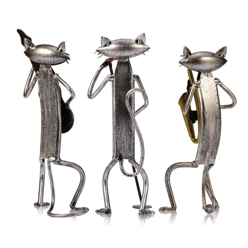Statue ChatGuitare — Édition Signature