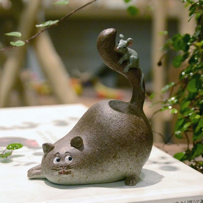 Statue De Chat Gros — Collection Signature