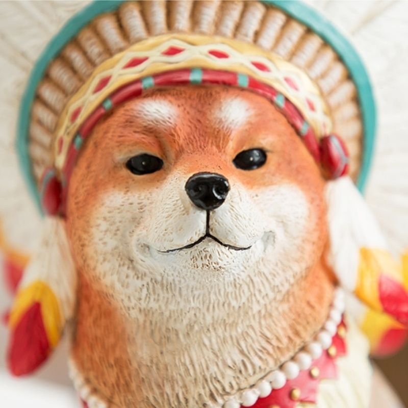 Statue Chien Indien — Édition Prestige