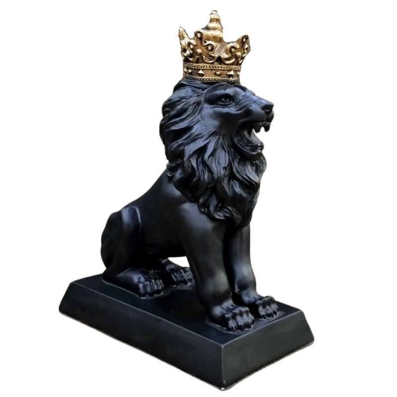 Statue Roi Lion Déco Signature