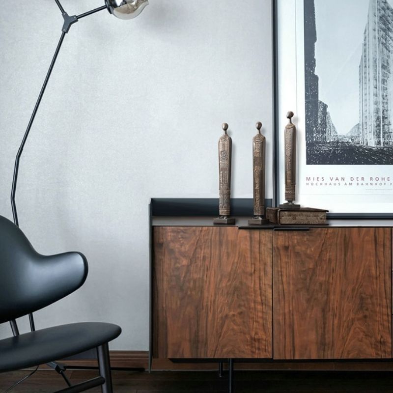 Statue Femme Africaine Élégante