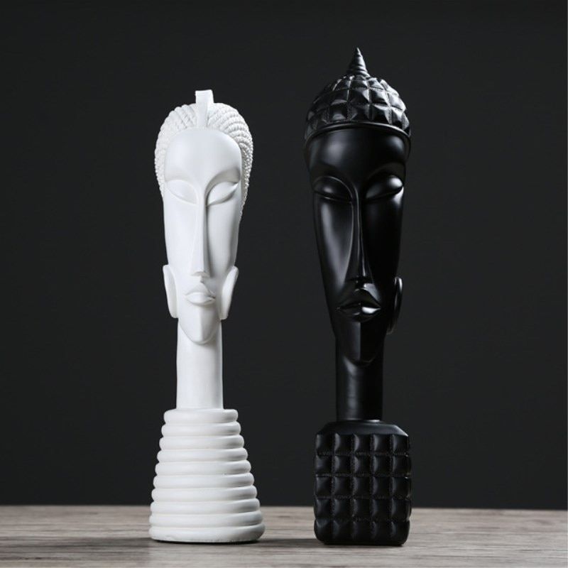 Statue d'Art Africain Noire