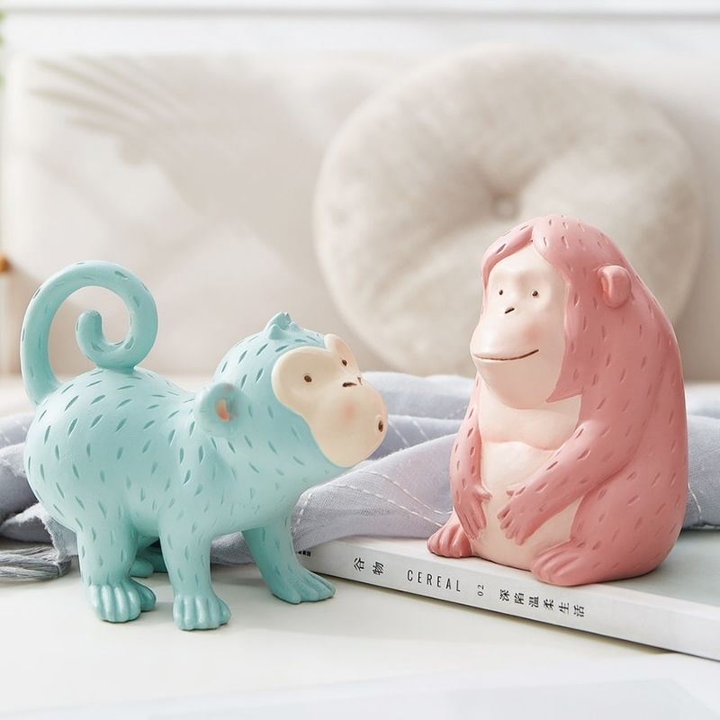 Statue Singe Enfant - Édition Signature