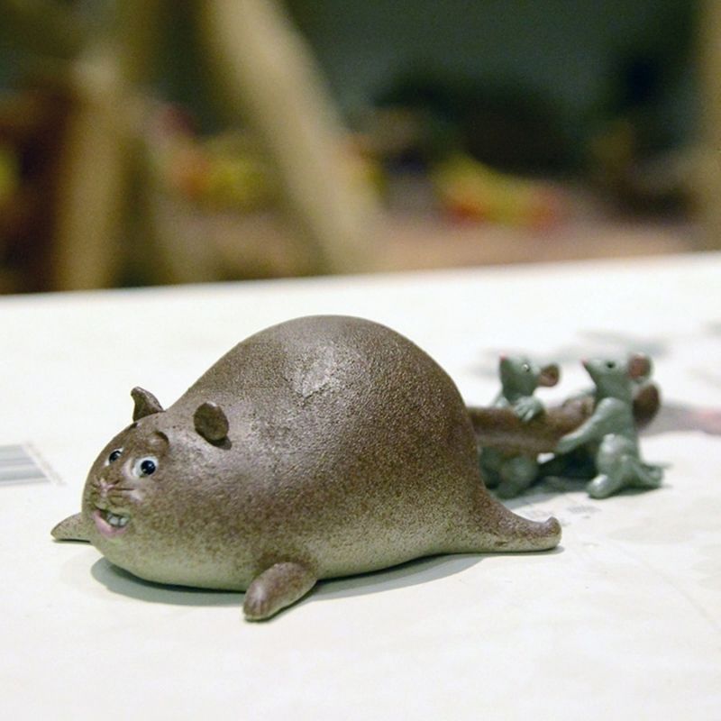 Statue Chat Gros — Édition Premium