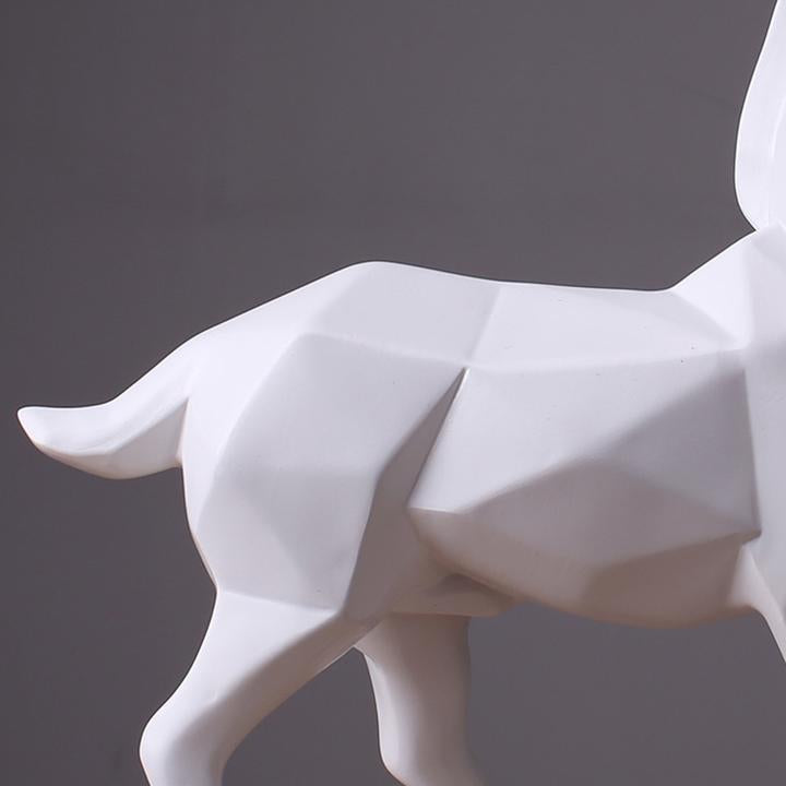 Statue Cheval Origami - Édition Signature
