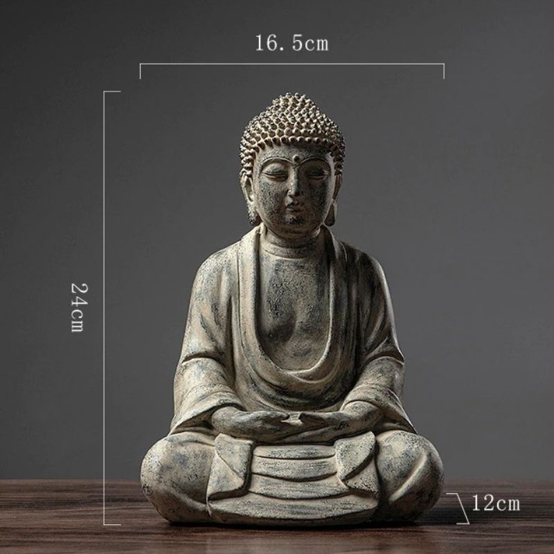 Statue Bouddha Penseur Zen – Édition Signature