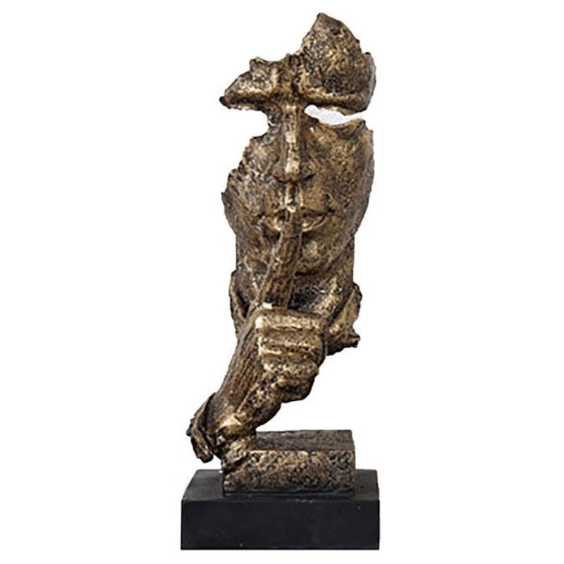 statue-homme-visage-bronze-1