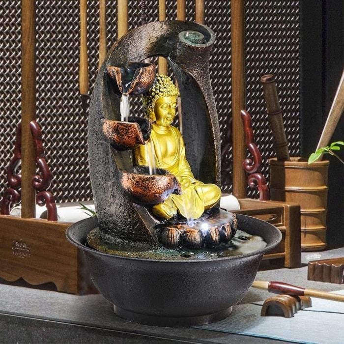 Statue Bouddha La Fontaine — Édition Signature