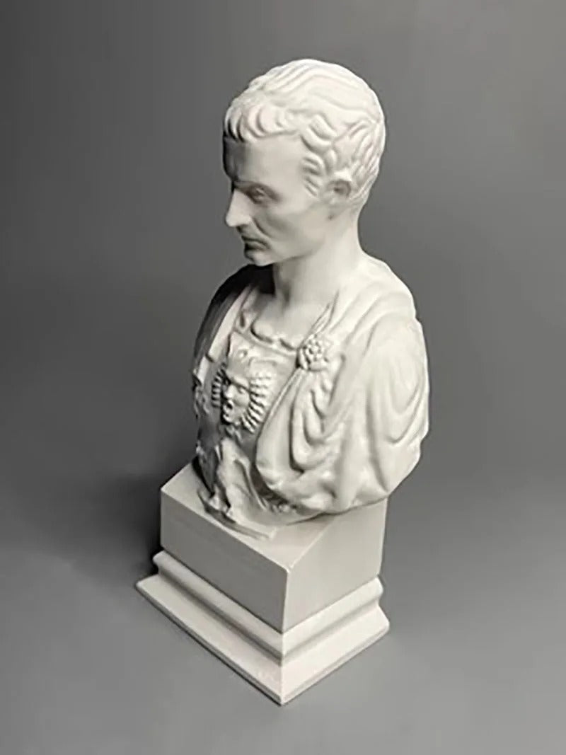 Jules César — Buste en plâtre, Édition Prestige