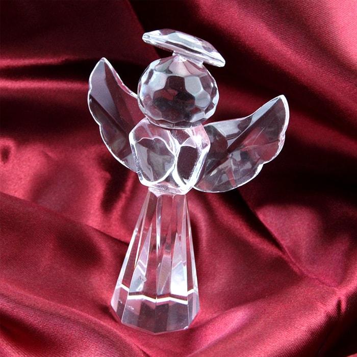 Statue Ange Cristal — Édition Signature
