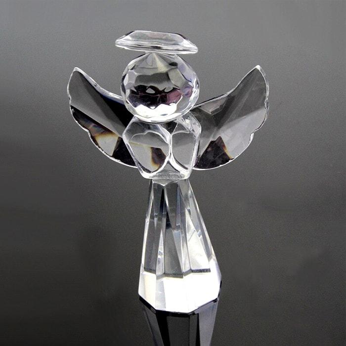 Statue Ange Cristal — Édition Signature