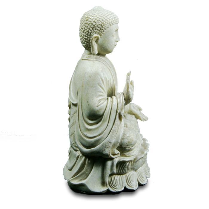 Statue Bouddha Moine en Résine – Édition Premium