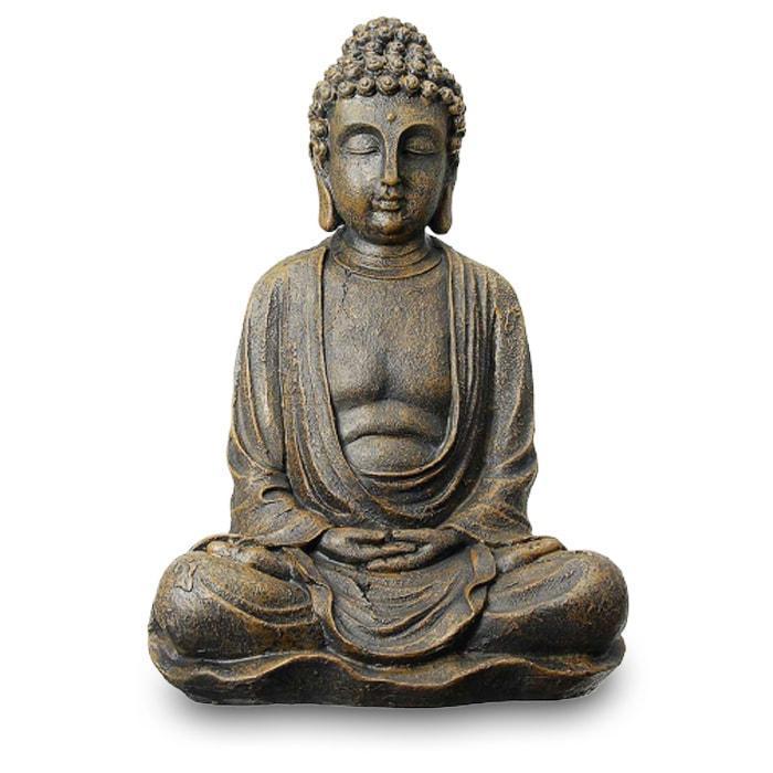 Statue Bouddha Guerrier Sage — Édition Prestige