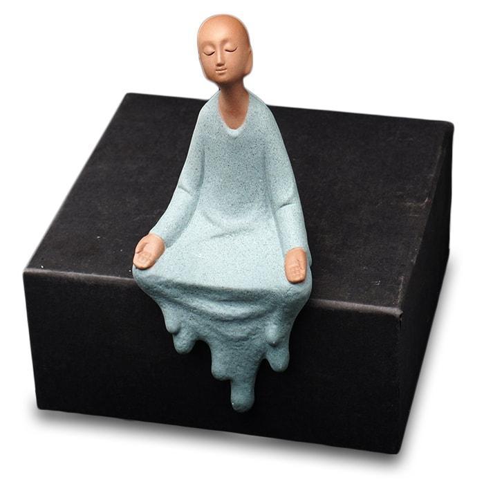 Le Duo Bouddha - Statue Signature