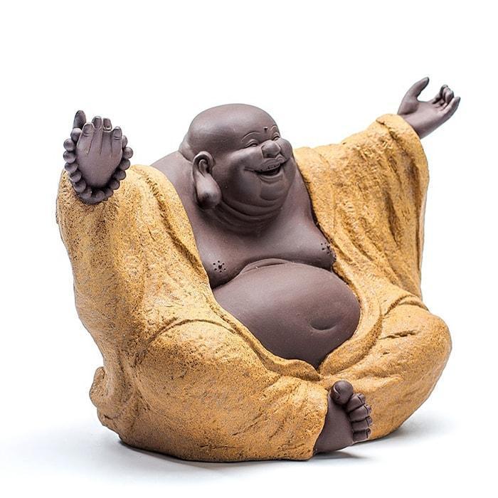 Statue Bouddha Grand Rieur — Édition Signature