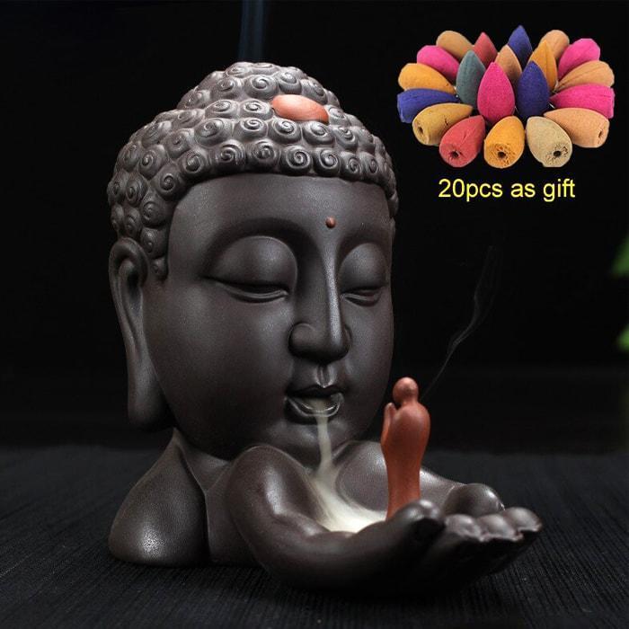 ZenAura Bouddha Porte-Encens