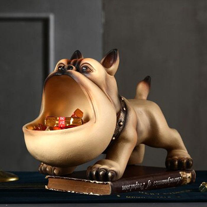Statue Bouledogue Déco – Collection Signature