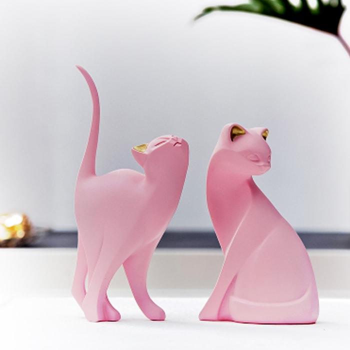 Pinky Caty – Statue du Chat