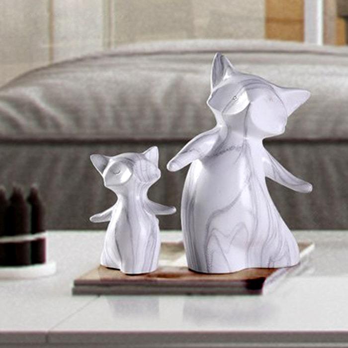 Statue Chat Duo™ Mignon