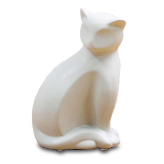 Statue Chat Assis — Édition Signature