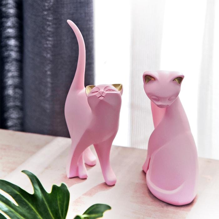 Pinky Caty – Statue du Chat