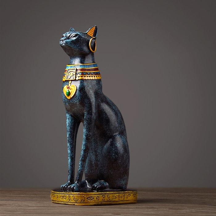 Statue Chat L'Égyptien - Collection Prestige