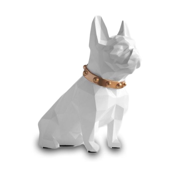 Statue Origami Bouledogue — Édition Signature