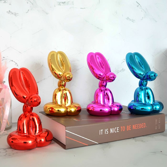 Statue Chien Ballon Boudeur — Édition Signature