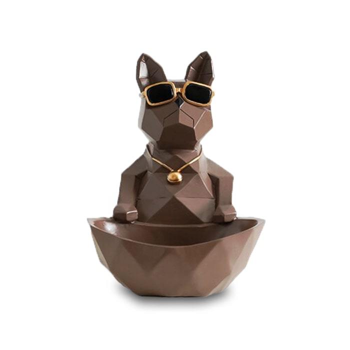 Statue Origami Chien