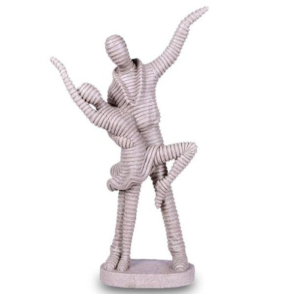 statue-couple-amour-abstrait