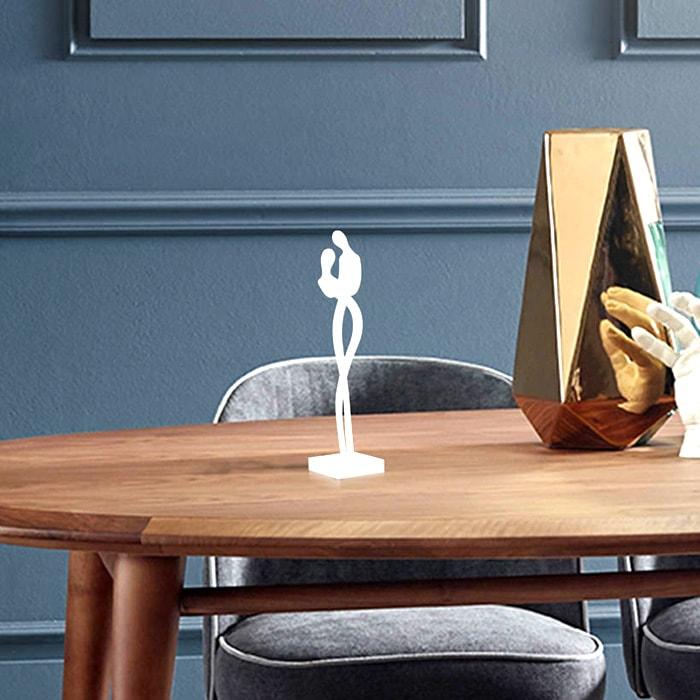 Statue Couple: Union Moderne