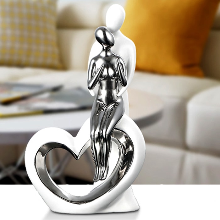 Statue du Couple Rêveur — Collection Signature