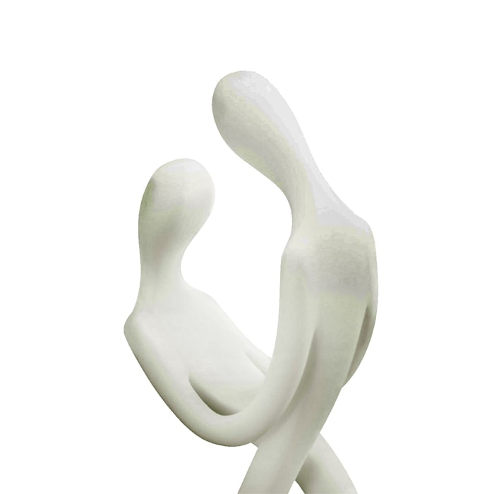 Statue Couple: Union Moderne
