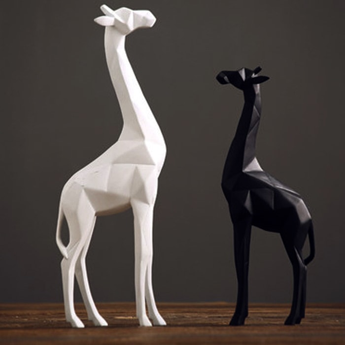 Statue Origami Girafe – Signature