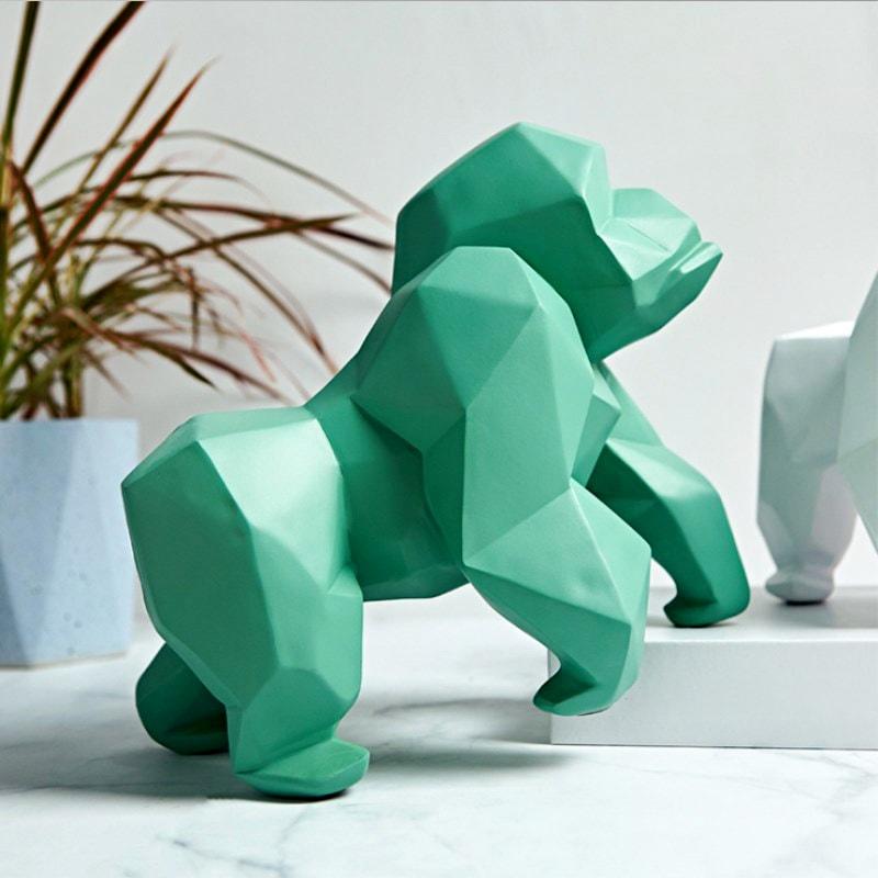 Monsieur Gorille — Statue Origami