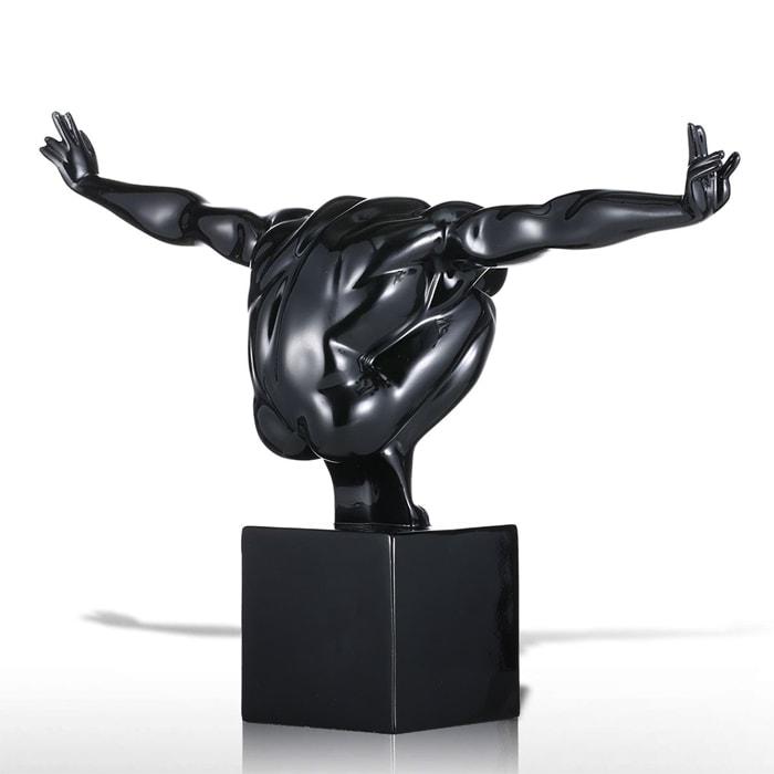 Statue Homme – Mr. Bras Tendus (Édition Signature)