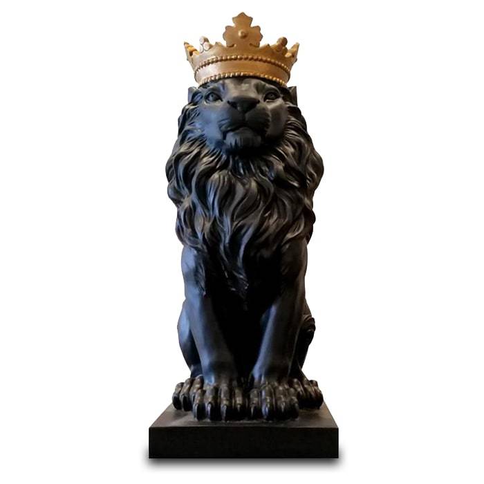Le Lion Couronné — Statue Royale