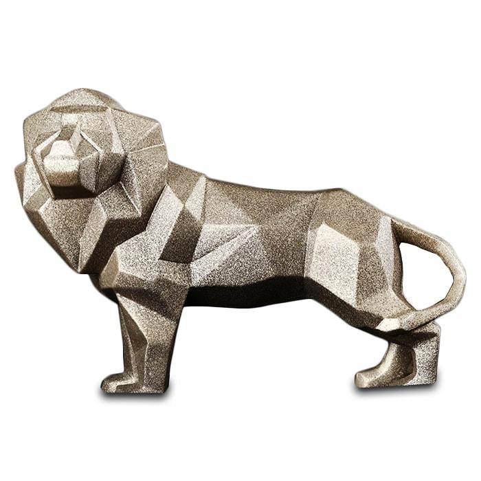 Statue Lion Gardien de la Maison — Édition Prestige