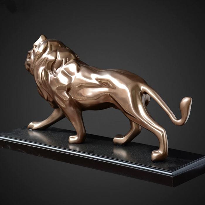Statue Lion Royal King — Édition Luxe