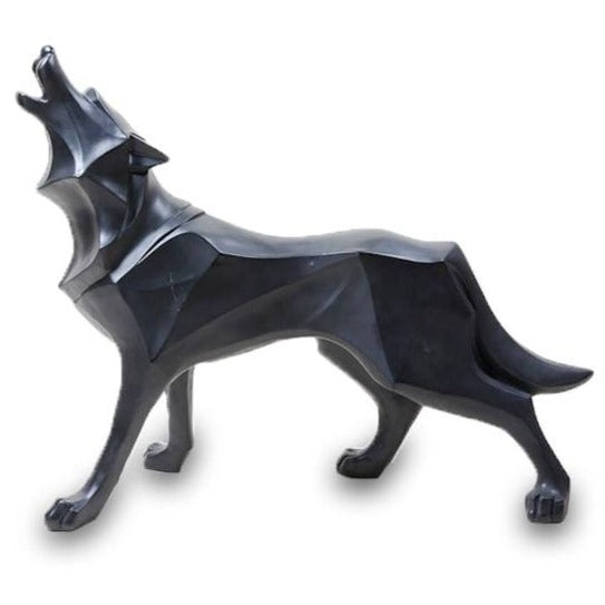 Statue Origami: Loup Solitaire