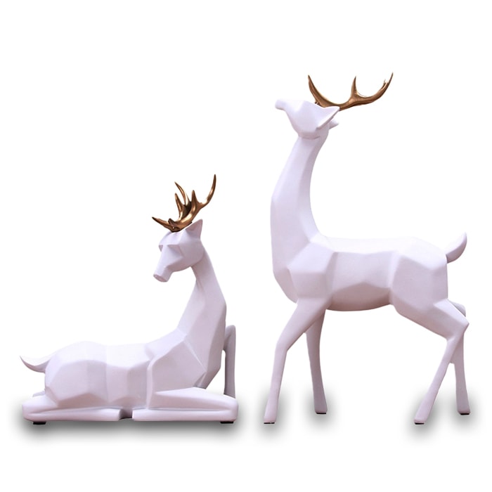Statue Origami Cerf – Family Edition