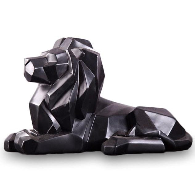 statue-origami-lion