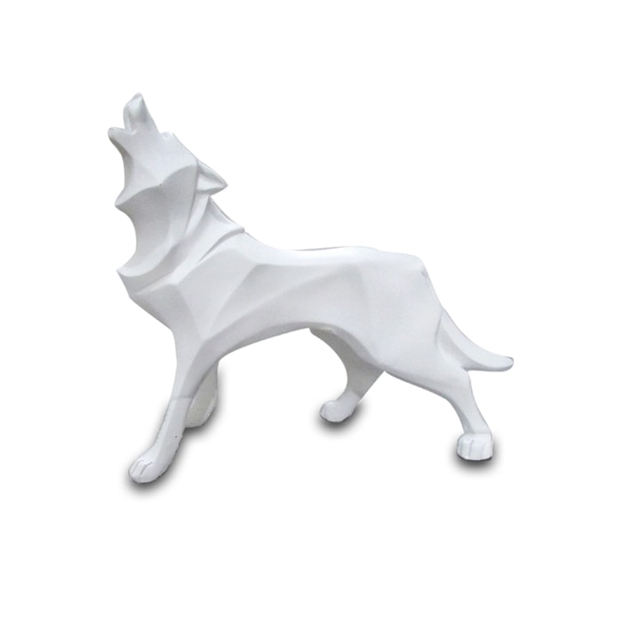Statue Origami: Loup Solitaire