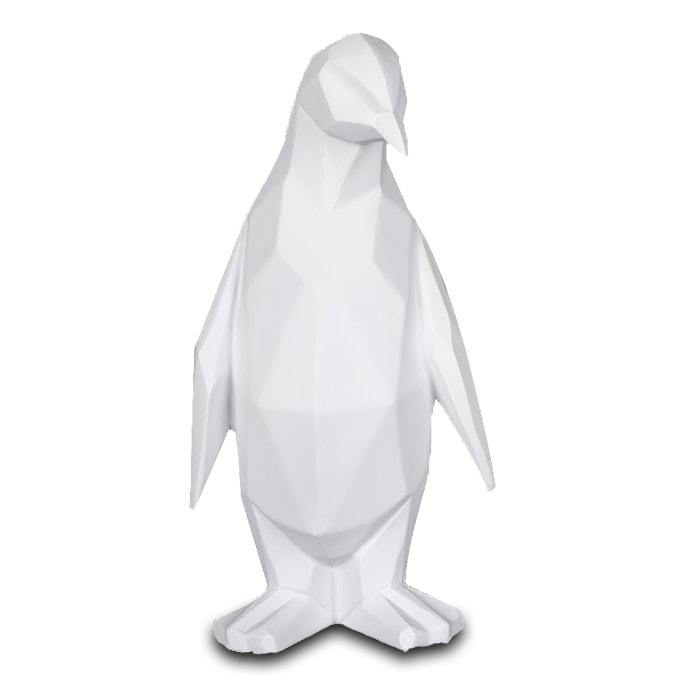 Statue Origami Pingouin – Édition Signature